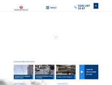 Tablet Screenshot of hasparinsaat.com